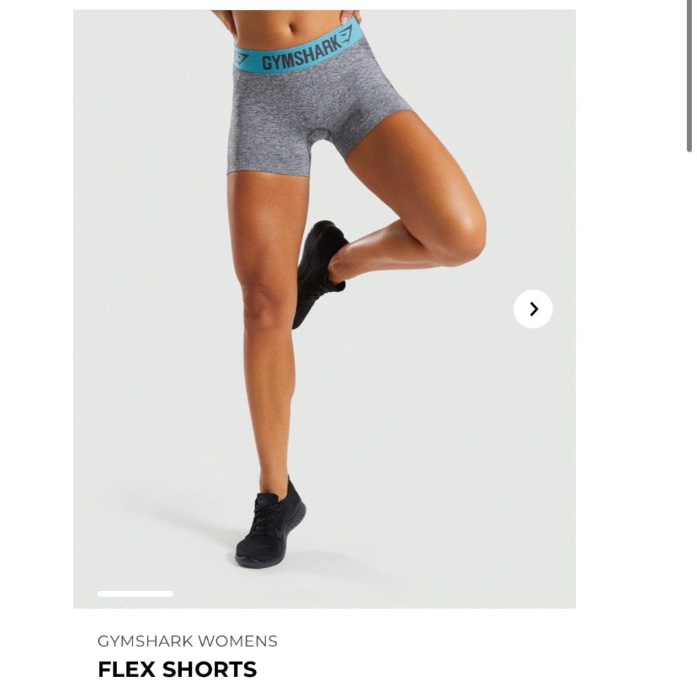 Gymshark Flex Shorts - Charcoal/Teal